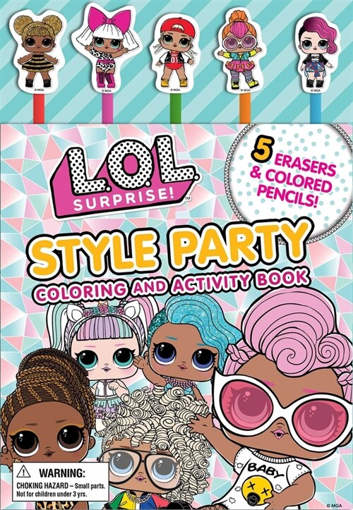 L.O.L. Surprise!: Style Party: Coloring and Activity Book (Paperback)