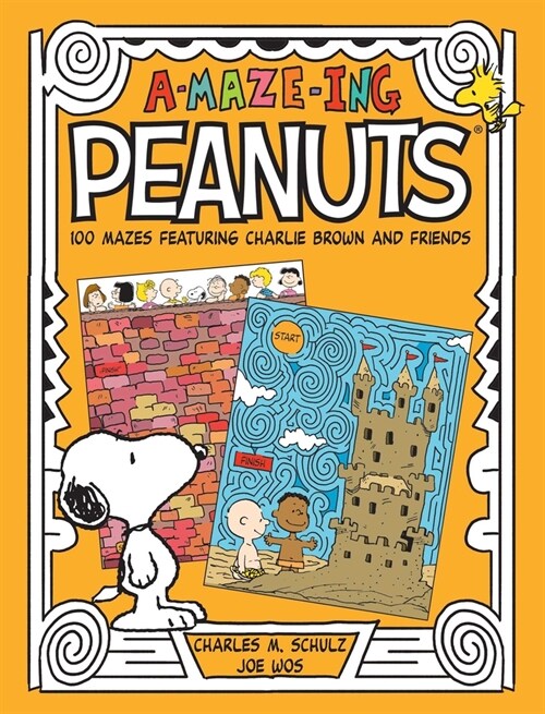 A-Maze-Ing Peanuts: 100 Mazes Featuring Charlie Brown and Friends (Paperback)