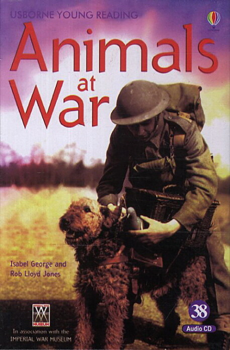 Usborne Young Reading Set 3-38 : Animals at War (Paperback + Audio CD 1장)