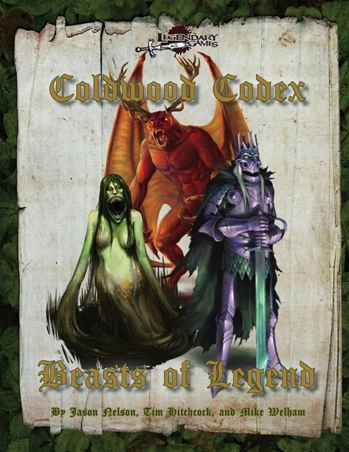 Beasts of Legend: Coldwood Codex: Pathfinder Second Edition (Paperback)