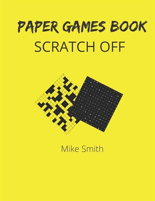 Paper Games Book Scratch Off (Paperback)