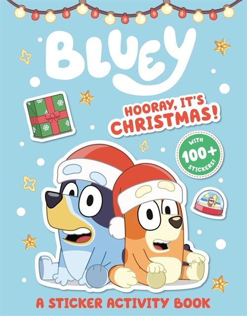 Bluey: Hooray, Its Christmas!: A Sticker & Activity Book (Paperback)