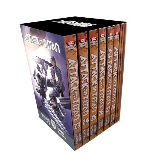 Attack on Titan the Final Season Part 1 Manga Box Set (Paperback)