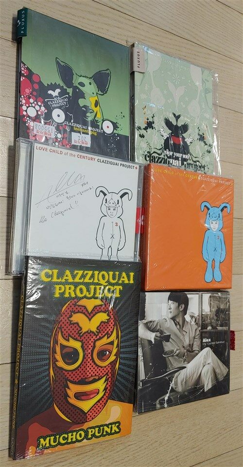 [중고] (CD) Clazziquai Project 클래지콰이 1, 2, 3, 4집과 알렉스 솔로앨범 묶음 판매