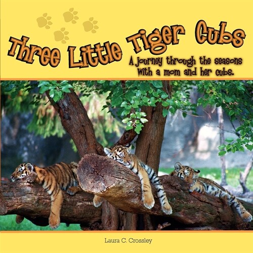 Three Little Tiger Cubs: A Journey Through the Seasons with a Mom and Her Cubs (Paperback)