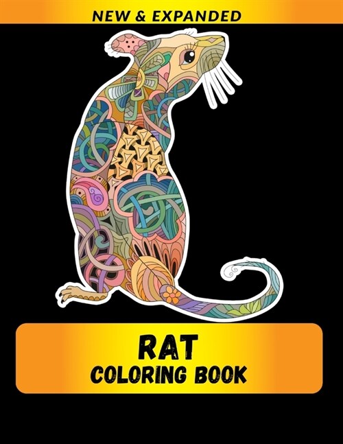 Rat Coloring Book (New & Expanded): Wonderful rat Coloring Book For rat Lover, Adults, Teens (Paperback)