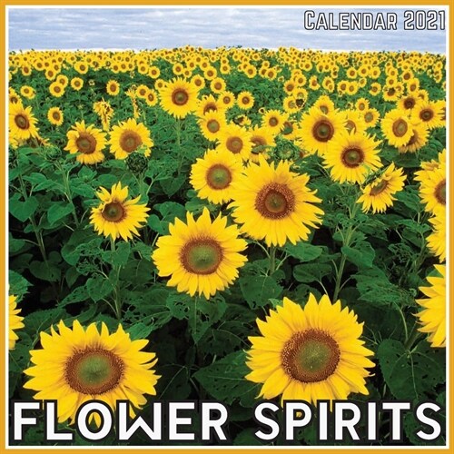 Flower Spirits Calendar 2021: Official Flower Spirits Calendar 2021, 12 Months (Paperback)