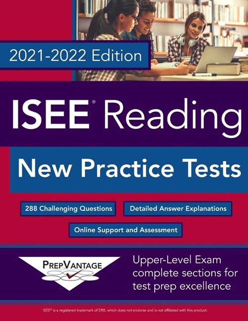 ISEE Reading: New Practice Tests, 2021-2022 Edition (Paperback)