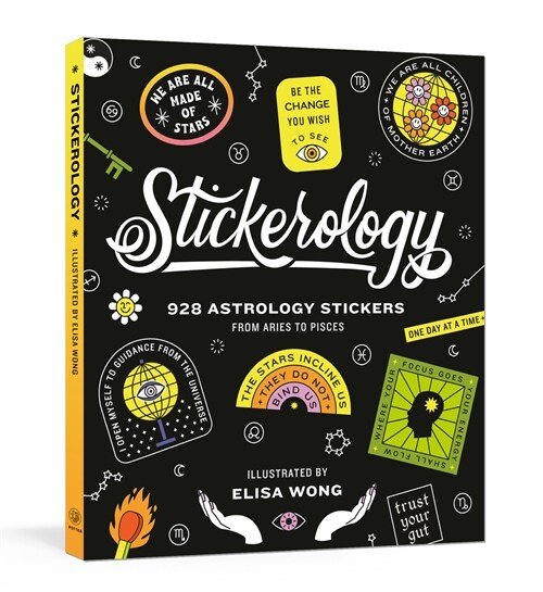 Stickerology: 928 Astrology Stickers from Aries to Pisces: Stickers for Journals, Water Bottles, Laptops, Planners, and More (Paperback)