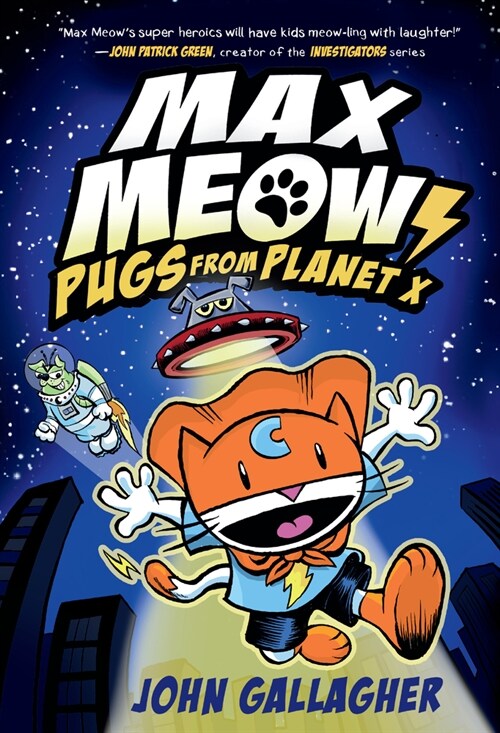 Max Meow Book 3: Pugs from Planet X: (A Graphic Novel) (Hardcover)