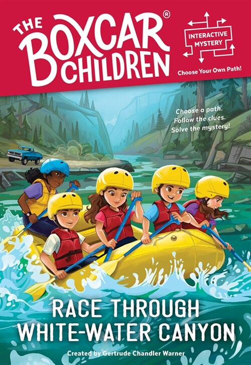 Race Through White-Water Canyon (Paperback)