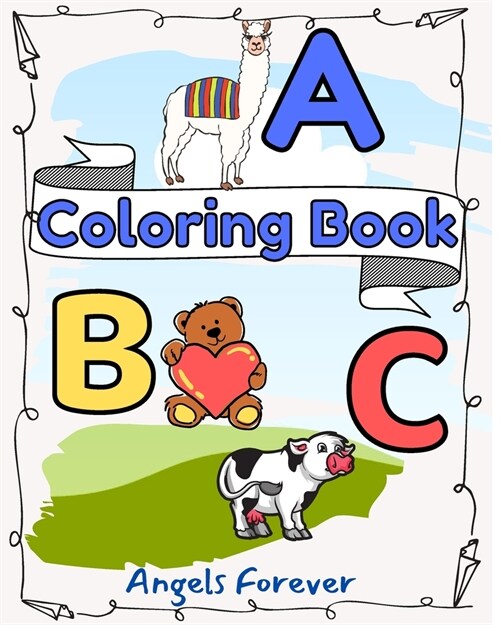 ABC Coloring Book (Paperback)