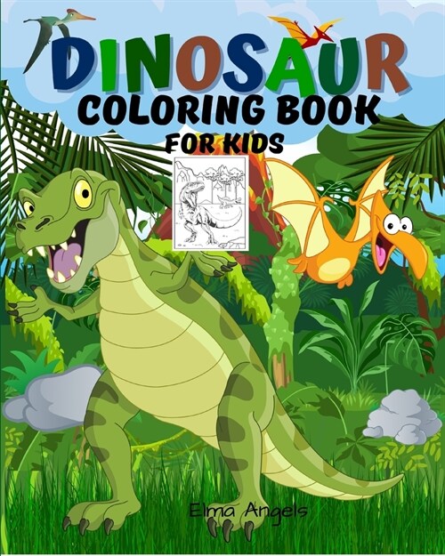 Dinosaur Coloring Book for Kids (Paperback)