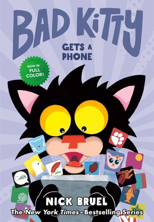 Bad Kitty Gets a Phone (Graphic Novel) (Hardcover)