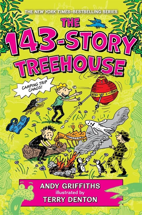 [중고] The 143-Story Treehouse: Camping Trip Chaos! (Hardcover, 미국판)