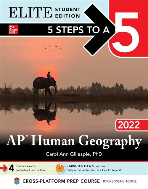 5 Steps to a 5: AP Human Geography 2022 Elite Student Edition (Paperback)