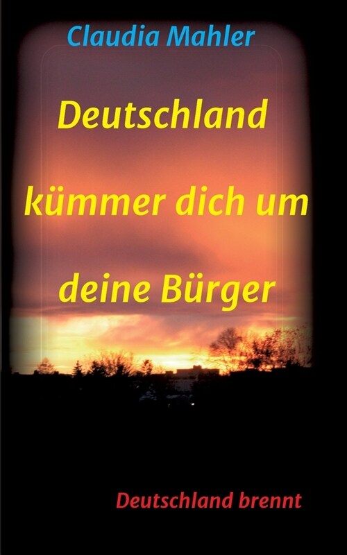 Deutschland K?mer dich um deine B?ger: Deutschland brennt (Paperback)