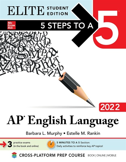 5 Steps to a 5: AP English Language 2022 Elite Student Edition (Paperback)