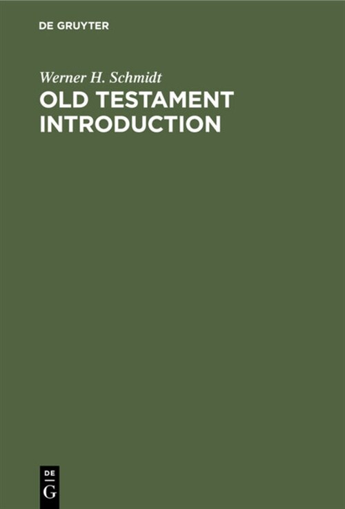 Old Testament Introduction (Hardcover)