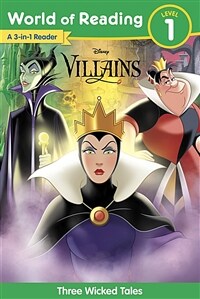 World of Reading: Disney Villains 3-Story Bind-Up (Paperback)