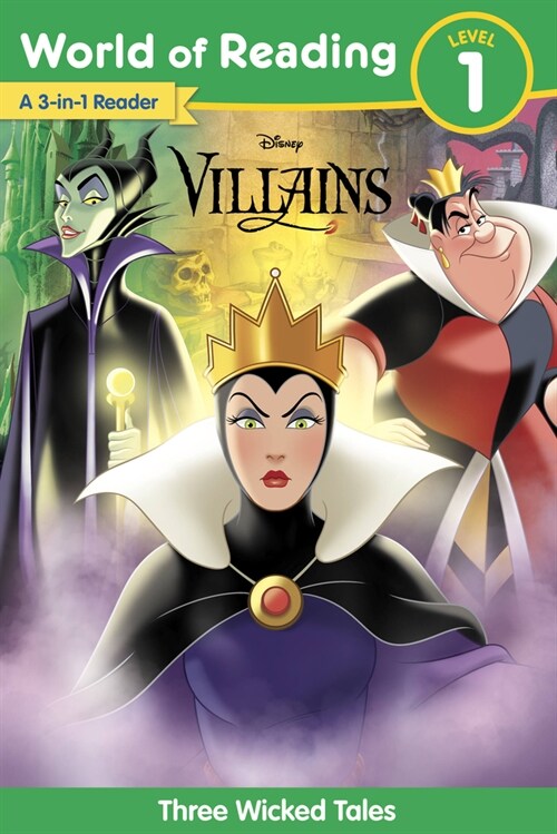 World of Reading: Disney Villains 3story Bindup (Paperback)
