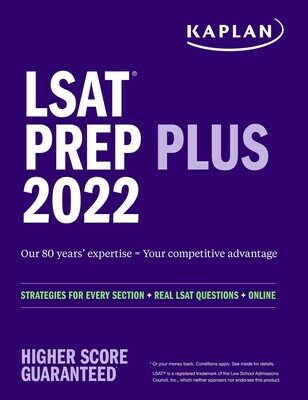 LSAT Prep Plus 2022: Strategies for Every Section, Real LSAT Questions, and Online Study Guide (Paperback)