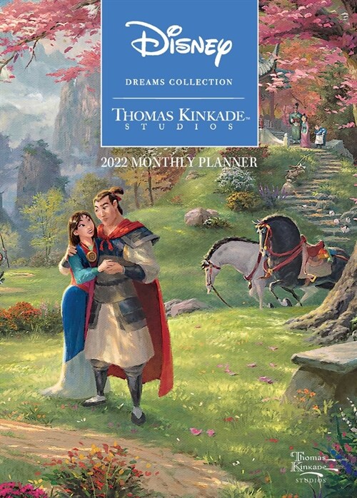 Disney Dreams Collection by Thomas Kinkade Studios: 2022 Monthly Pocket Planner (Desk)