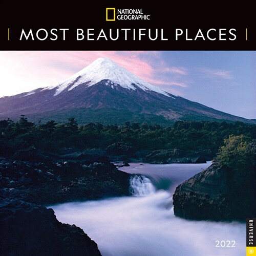 National Geographic: Most Beautiful Places 2022 Wall Calendar (Wall)