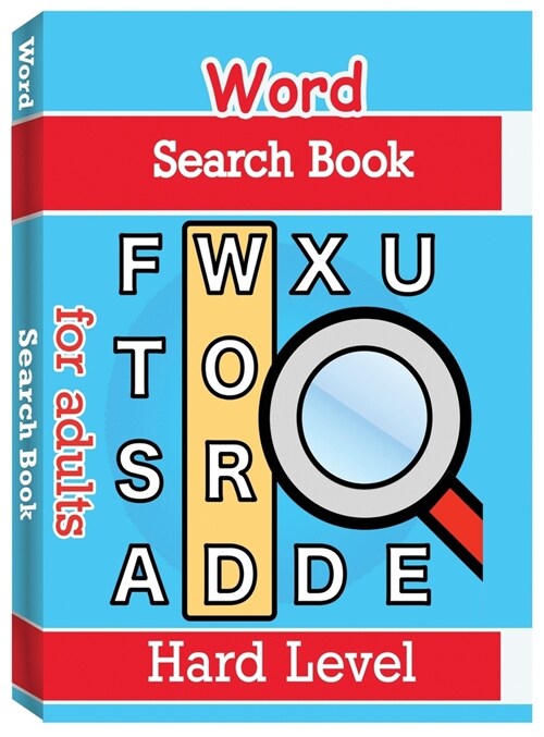 Word Search Books for Adults - Hard Level: Word Search Puzzle Books for Adults, Large Print Word Search, Vocabulary Builder, Word Puzzles for Adults (Hardcover)