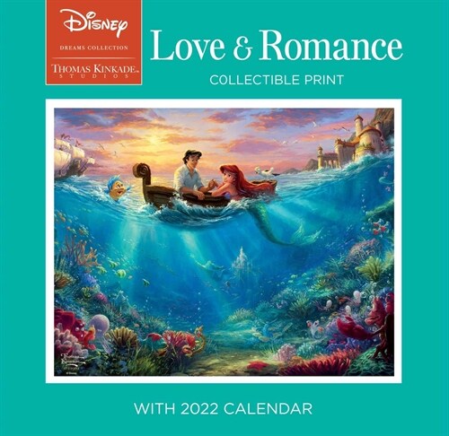Disney Dreams Collection by Thomas Kinkade Studios: Collectible Print with 2022: Love & Romance (Wall)