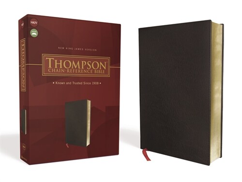 Nkjv, Thompson Chain-Reference Bible, Bonded Leather, Black, Red Letter (Bonded Leather)