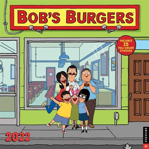 Bobs Burgers 2022 Wall Calendar (Wall)