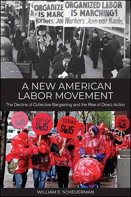 A New American Labor Movement: The Decline of Collective Bargaining and the Rise of Direct Action (Hardcover)