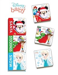 Disney Baby: Santa, Stockings, Snow (Board Books)