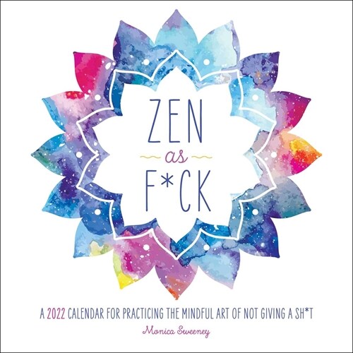 Zen as F*ck 2022 Wall Calendar (Wall)