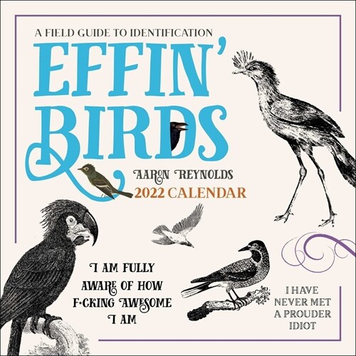 Effin Birds 2022 Wall Calendar (Wall)