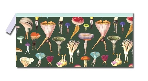 Art of Nature: Fungi Pencil Pouch: (Gifts for Mushroom Enthusiasts and Nature Lovers, Cute Stationery, Back to School Supplies) (Paperback)
