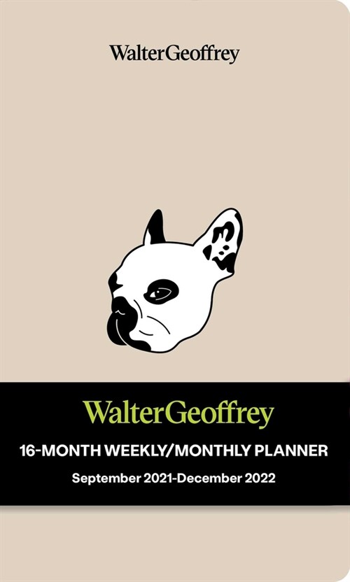 Walter Geoffrey 16-Month 2021-2022 Monthly/Weekly Planner Calendar (Desk)