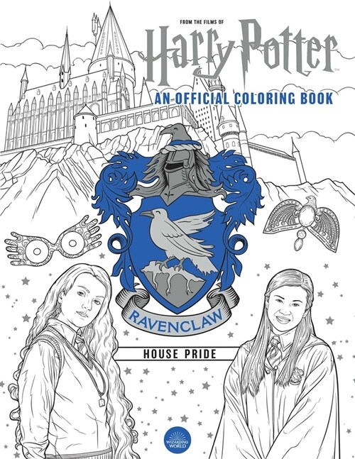 Harry Potter: Ravenclaw House Pride: The Official Coloring Book: (gifts Books for Harry Potter Fans, Adult Coloring Books) (Paperback)