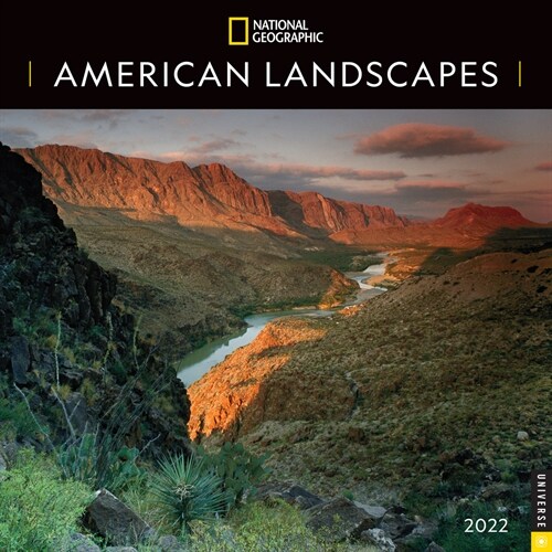 National Geographic: American Landscapes 2022 Wall Calendar (Wall)