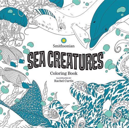 Sea Creatures: A Smithsonian Coloring Book (Paperback)