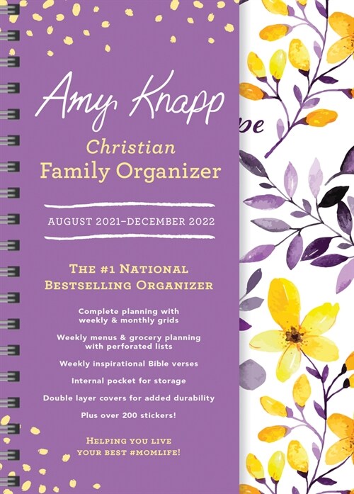 2022 Amy Knapps Christian Family Organizer: August 2021-December 2022 (Other)