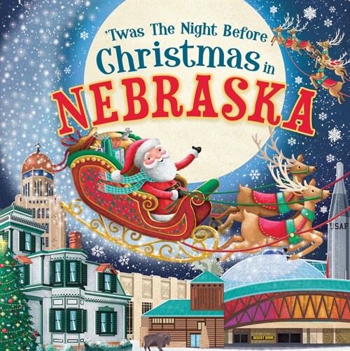 twas the Night Before Christmas in Nebraska (Hardcover)