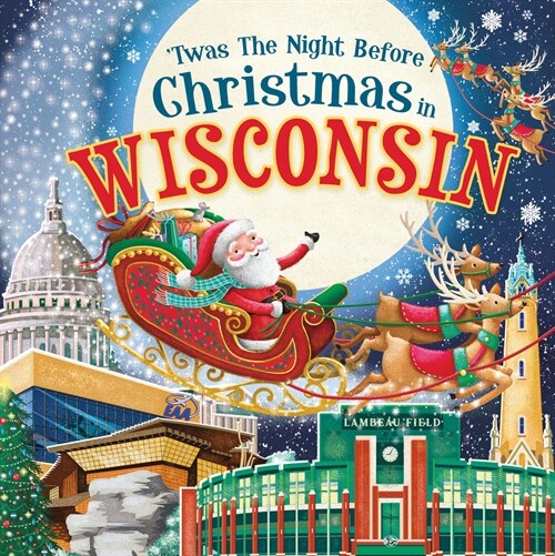 twas the Night Before Christmas in Wisconsin (Hardcover)