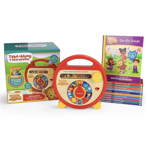 Daniel Tigers Neighborhood: Take-Along Storyteller [With Audio] (Hardcover)