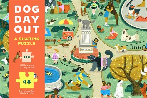 Dog Day Out 180-Piece Jigsaw Puzzle: A Sharing Puzzle for Kids and Grown-Ups (Board Games)