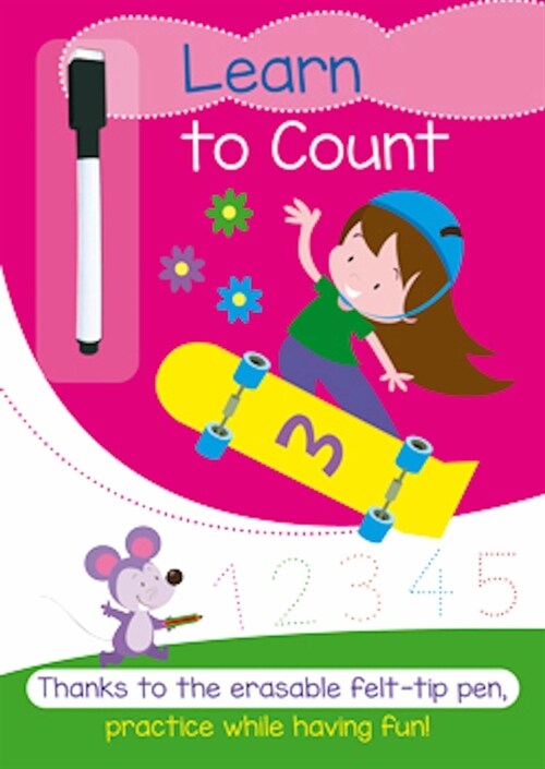 Learn to Count: A Full-Color Activity Workbook That Makes Practice Fun (Paperback)