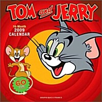 Tom & Jerry 2009 Calendar (Paperback, 16-Month, Wall)