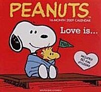 Peanuts Love Is. . . 2009 Calendar (Paperback, 16-Month, Wall)