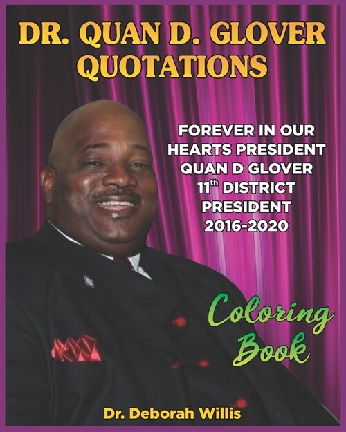 Quan D. Glover Quotations: Coloring Book (Paperback)